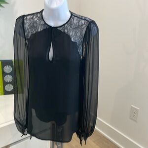 Haute Hippie romantic lace top